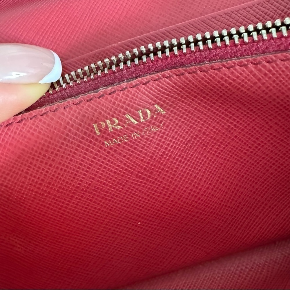 PRADA Milano Pink Long Wallet, Authentic - Picture 14 of 16